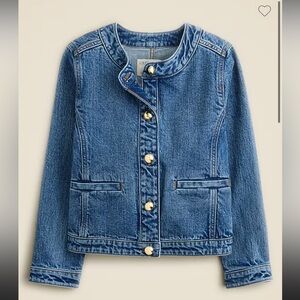 Crewcuts Denim Jacket with Gold Accents
